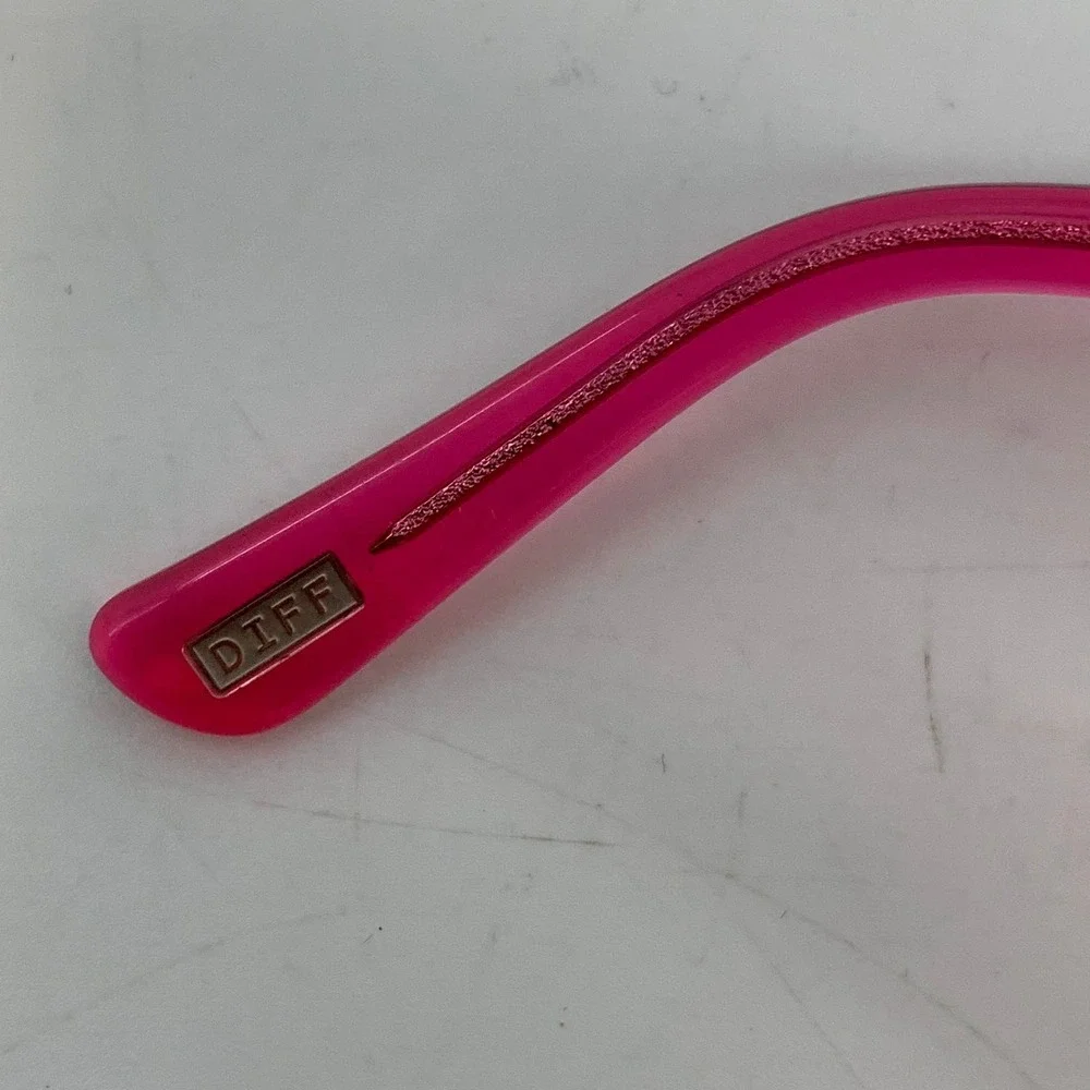 DIFF Eyewear Sunglasses CLEO CP PN70‎ Pink Designer Frames Fashion